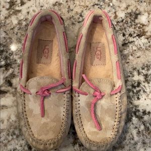 Kids Ugg slip on loafers